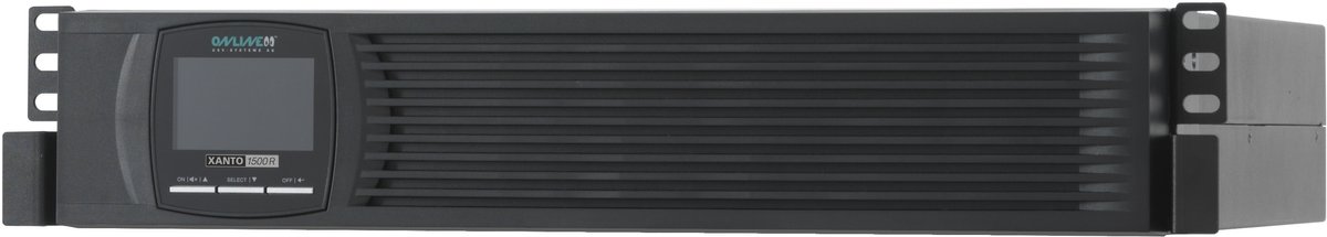 ONLINE USV-Systeme XANTO 1500R Dubbele conversie (online) 1,5 kVA 1500 W 4 AC-uitgang(en)