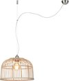 GOOD&MOJO Hanglamp Borneo - Bamboe - Ø42cm - Scandinavisch,Bohemian - Hanglampen Eetkamer, Slaapkamer, Woonkamer