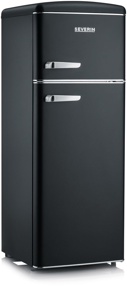 Severin RKG 8932 - Koel- en vriescombinatie - mat zwart