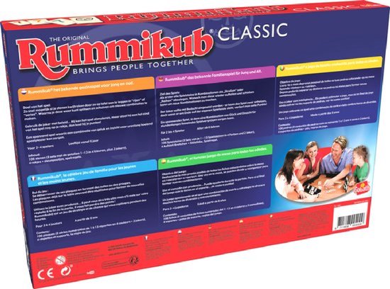 Thumbnail van een extra afbeelding van het spel Rummikub The Original Classic - Gezelschapsspel