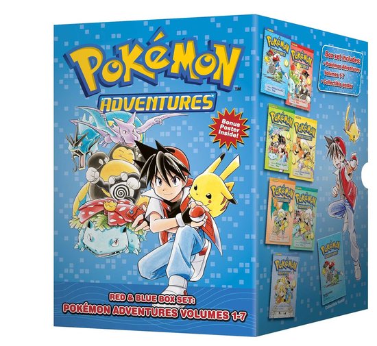 Pokémon Adventures Red & Blue Boxset - cover