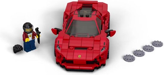 LEGO 76895 Speed Champions Ferrari F8 Tributo, Cadeau Anniversaire et Noël  Enfant Voiture de Course, Jouet Fille Garçon 7 Ans : : Jeux et  Jouets