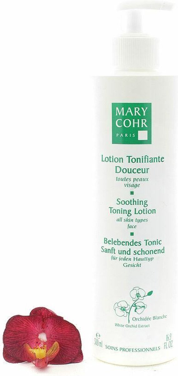 Mary Cohr Lotion Tonifiante Douceur - Soothing Toning Lotion 500ml Salon Size