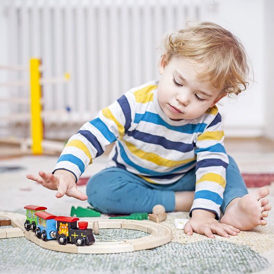 Circuit Train Bois Plan de la Ville Construction de Voie Ferrée Shinington Bâtiments Jouets Cadeau Enfants 3-5 Ans Circuit Train Bois Plan de la Ville Construction de Voie Ferrée Shinington Bâtiments Jouets Cadeau Enfants 3-5 Ans