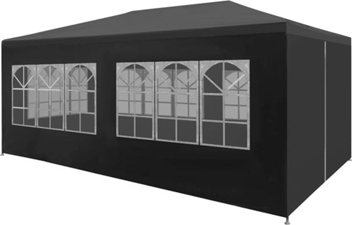 Vidaxl Partytent 3x6 M Antraciet