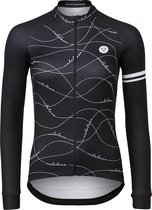 AGU Velo Wave Fietsshirt Lange Mouwen Essential Dames - Black - S