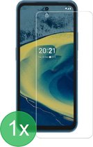 Geschikt Voor: Nokia XR20 5G Screenprotector 1x - screen protector - glas - bescherm - beschermglas - ZT Accessoires
