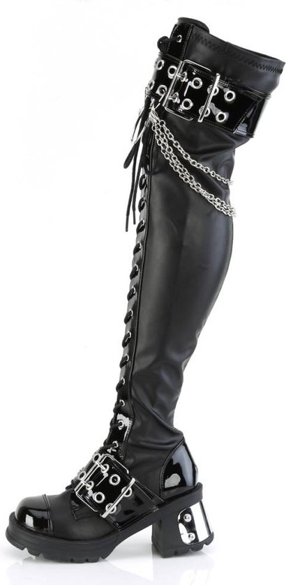 Demonia Platform Bottes femmes -42 Chaussures- BRATTY-304 US 12 Zwart