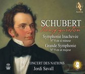 Jordi Savall, Le Concert Des Nations - Schubert Sym. 8 & 9 (2 Super Audio CD)