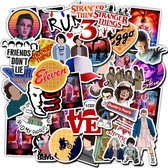 Stranger Things Stickers - set 50 stuks - Laptop Stickers - Stickervellen
