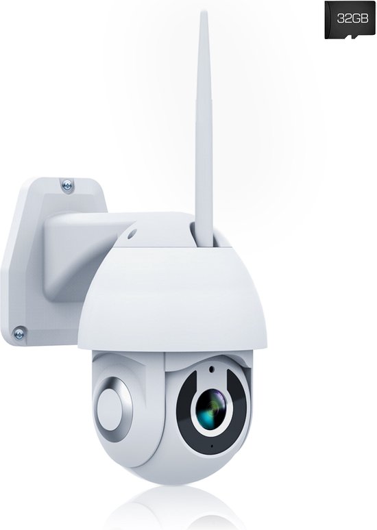 Outdoor dome beveiligingscamera voor buiten - Smart Home Beveiliging -  360°... | bol.com