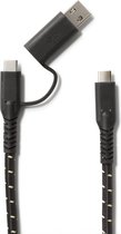 Fairphone 000-0046-000000-0003 câble USB 1,2 m USB 3.2 Gen 2 (3.1 Gen 2) USB C Noir, Jaune