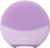 FOREO LUNA 4 mini smart 2-zone gezichtsreinigingsborstel voor alle huidtypen, Lavender