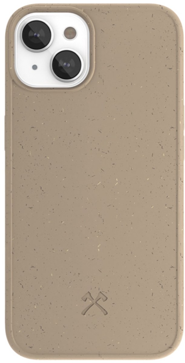 Woodcessories Case MagSafe - geschikt voor iPhone 14 Plus - Taupe