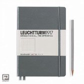 Leuchtturm1917 Notitieboek Antraciet - Medium - Puntjes