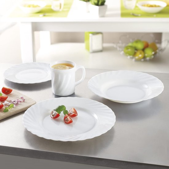 Serviesset duurzaam borden mokken kommen tableware set