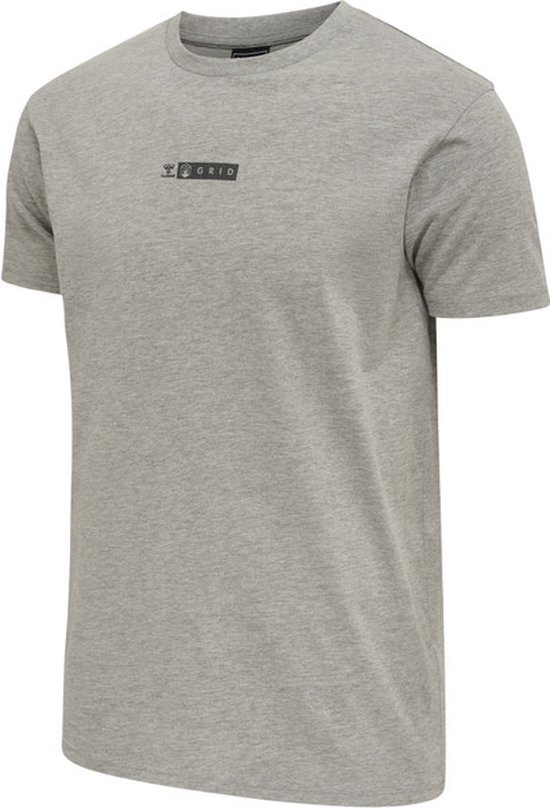 Hummel Offgrid Cotton Tee - sportshirts - grijs - Unisex