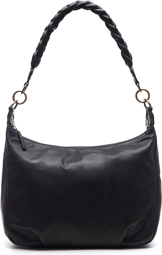 Chabo Bags - Classy Cas - Schoudertas - Hobo - Leer - Zwart | bol
