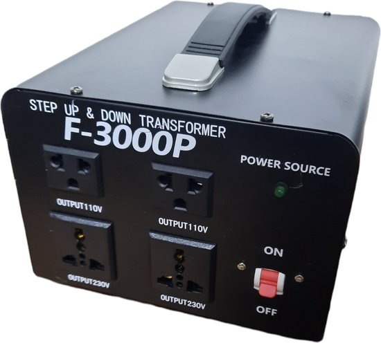 Omvormer 3000 watt Automatisch Step Up & Step Down 110V-220V / EU 220V- 110V...