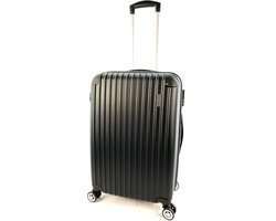 AATravel S Reiskoffer - Trolley ABS - Handbagage - Met dubbele wielen - 55cm - 35 Liter - Zwart