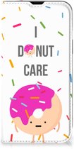 Bookcase met Quotes iPhone 14 Smartphone Hoesje Cadeautjes voor Meisjes Donut
