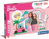 Clementoni Kinderpuzzels, Barbie 104 Stukjes Puzzel, 6-8 jaar - 27163