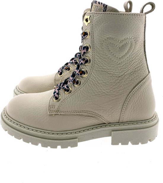 Develab 42700 Meisjes Veterboot - Beige