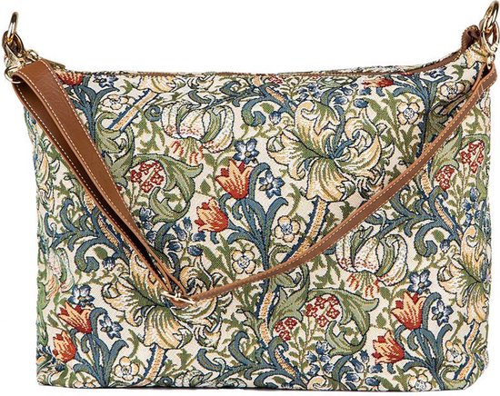 Sac souple - Sac à main/épaule - Lys doré - Wiliam Morris