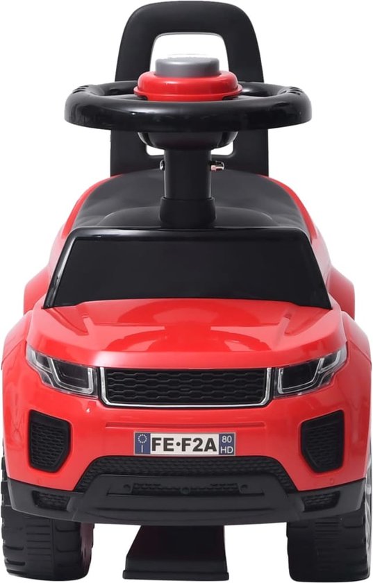 vidaXL Loopauto rood