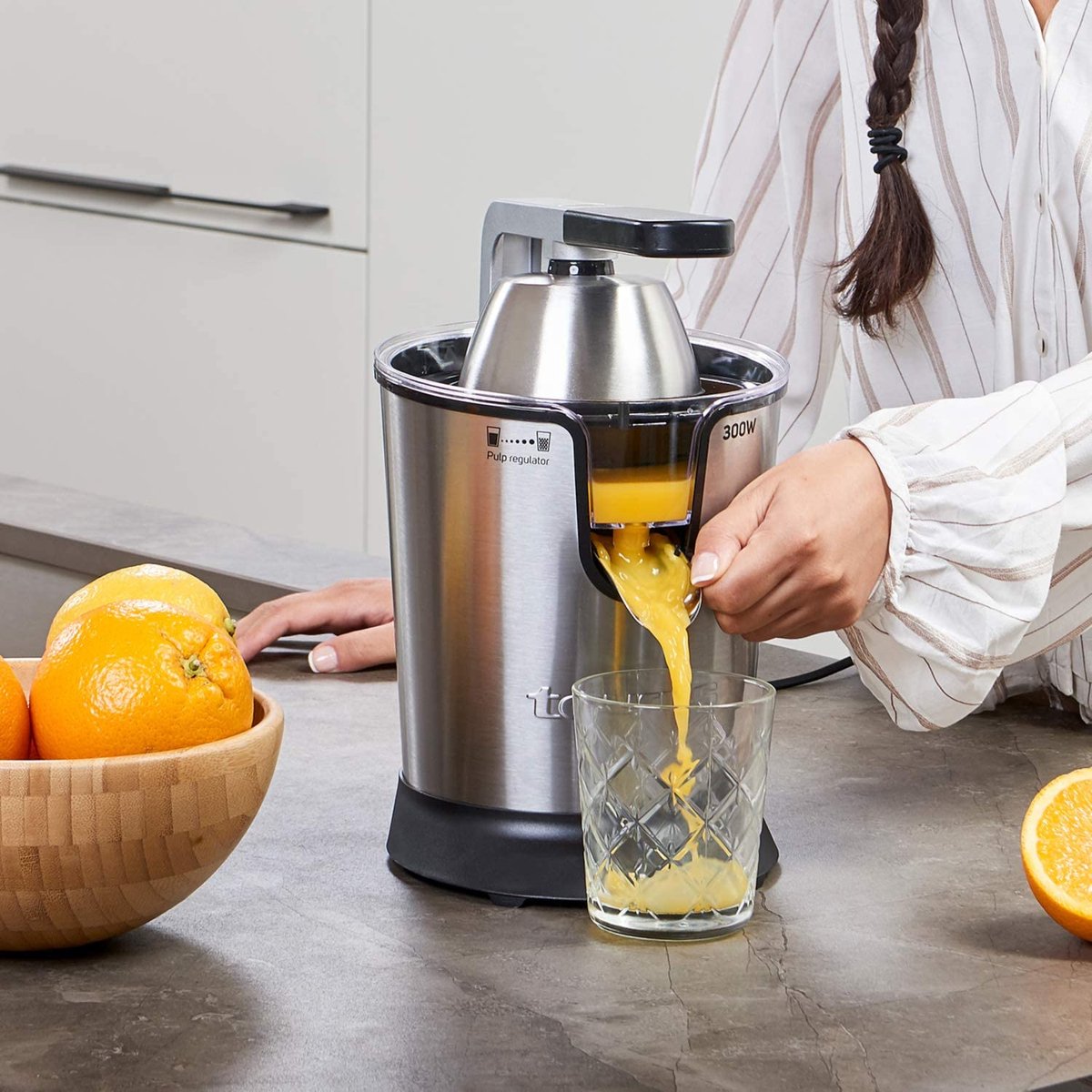 Citruspers fruitpers voor restaurant en thuis Duurzame materialen vruchtenpers