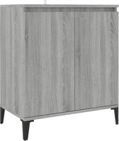 vidaXL Tv-meubel met LED-verlichting 80x35x40 cm wit