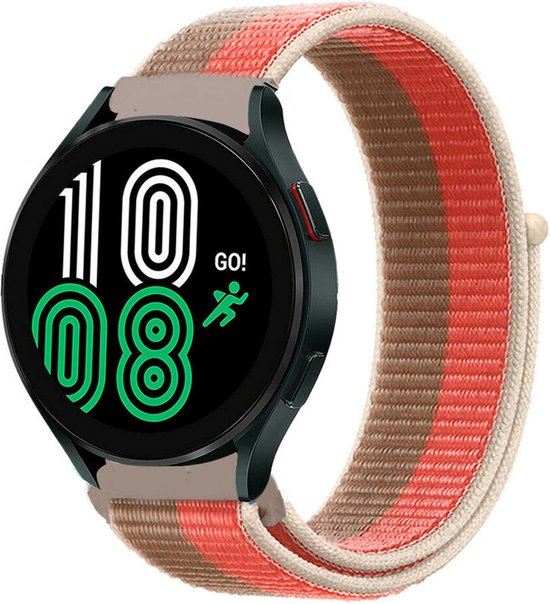 Strapit Watch 4 & Watch 5 bandje Samsung Galaxy Watch 4 40mm nylon