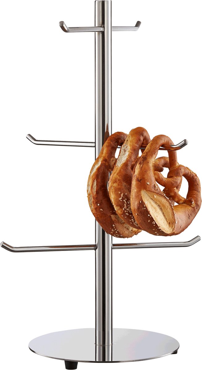 Worstenrek, pretzel standaard - 6-armig, 51 cm