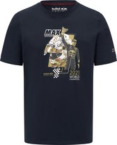 Red Bull racing Max Verstappen Tribute Graphic T-shirt-XS
