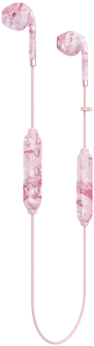 Happy Plugs Hoofdtelefoon Earbud Plus Wireless II, Pink Marble
