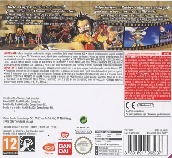 One Piece: Unlimited Cruise SP 2 - 2DS + 3DS | Games | bol