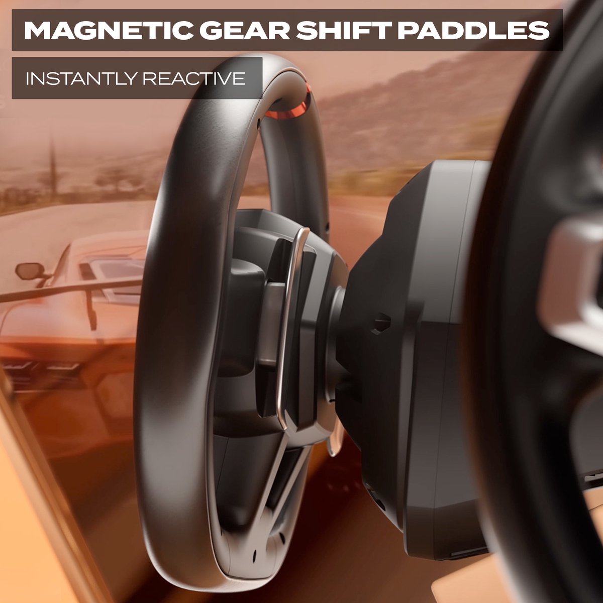 Thrustmaster T248-X – Racestuur en 3 Pedalen - Force Feedback & Magnetische Flippers - PC/Xbox Series X|S - geschikt voor Forza Horizon 6 – foto 3