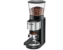 Rommelsbacher EKM 500 - Koffiemolen met Weegschaal - Geïntegreerde Precisieweegschaal - RVS Kegelmaalwerk - 39 Maalstanden - 400 g Bonenreservoir