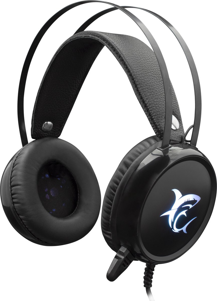 White Shark Margay PC Gaming Headset LED – PC - 50 mm Drivers