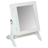 Tafel sieradenkast met spiegel