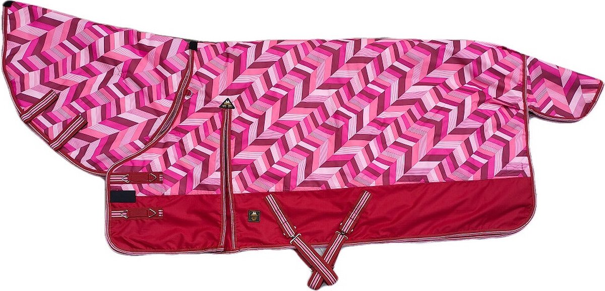 MHS Winterdeken Jessy 300 gram afneembare hals 65/90 cm Roze
