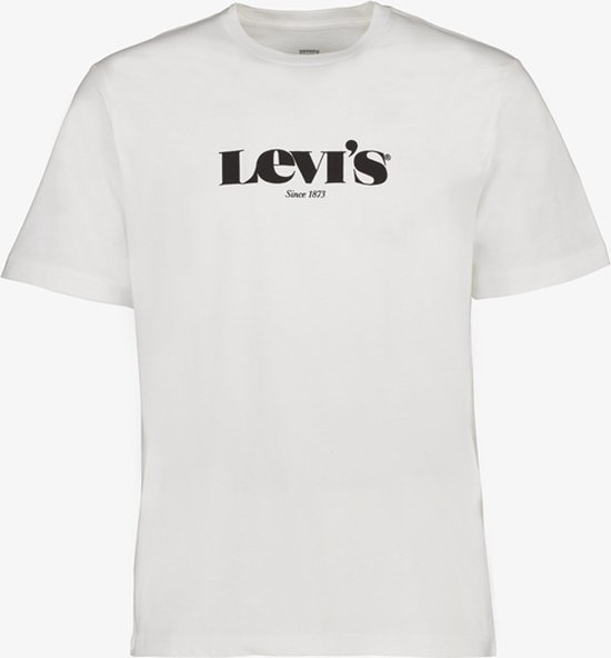 Levi's heren T-shirt - Wit - Maat S