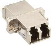 InLine Duplex LC/LC, MultiMode, with flange