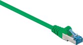 S/FTP CAT6a 10 Gigabit netwerkkabel / groen - LSZH - 5 meter