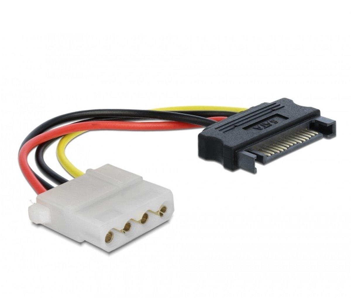 SATA (m) - Molex (v) adapter - 0,10 meter
