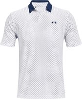 UA Performance Printed Polo-White / Academy / Academy UA Performance Printed Polo-White / Academy / Academy