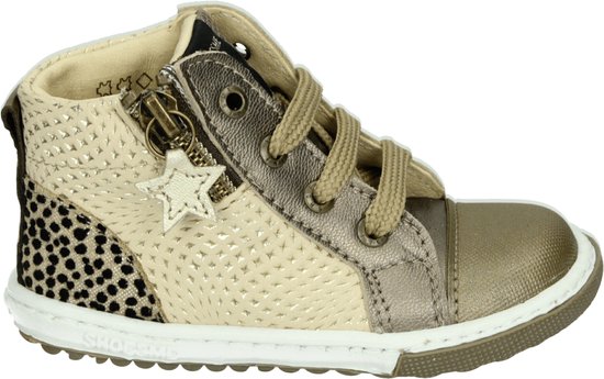 Shoesme EF22W036-B - Half-hoog - Kleur: Wit/beige - Maat: 24