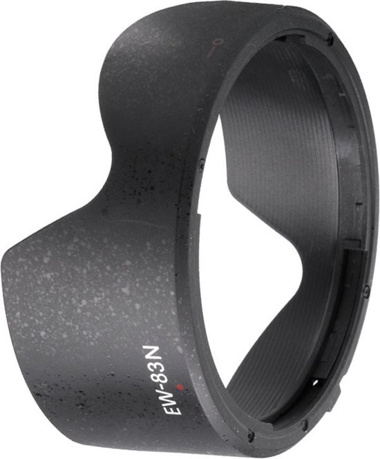 JJC Bayonet Lens Hood Canon RF 24-105mm f4L IS USM Lens, Ters Çevrilebilir Lens Gölgesi Canon EW-83N Lens Kaputunun Yerine Geçer