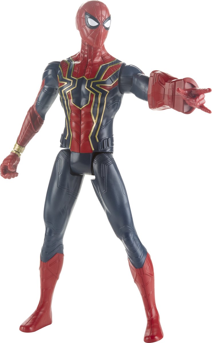 Marvel Avengers Titan Hero Power FX  Iron Spider - Speelfiguur 30cm — afbeelding 6