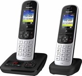 Panasonic KX-TGH722 DECT-telefoon Nummerherkenning Zwart